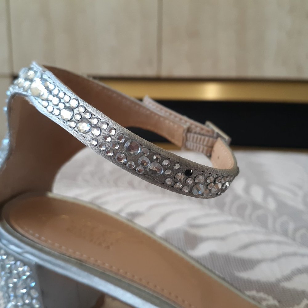 Jewel by Badgley Mischka Rhinestone Shoes - Picture 8 of 9